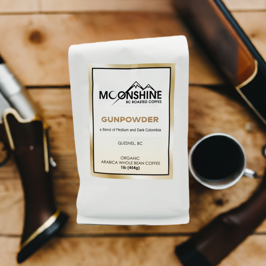 Gunpowder Dark and Medium Blended Roast Coffee